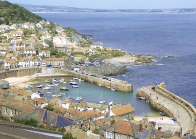 View down to Mousehole