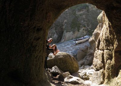 The tunnel at Porthgwarra